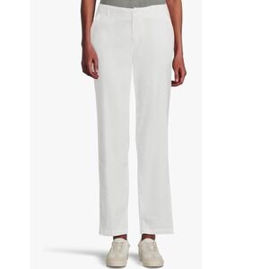 NYDJ Womens Marilyn Trouser Plus Size 18 Linen Blend Straight Leg Flowy Slacks